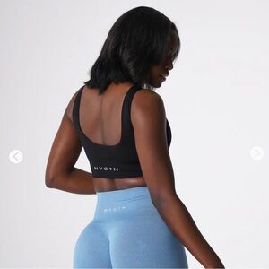 NVGTN Black Sports Bra